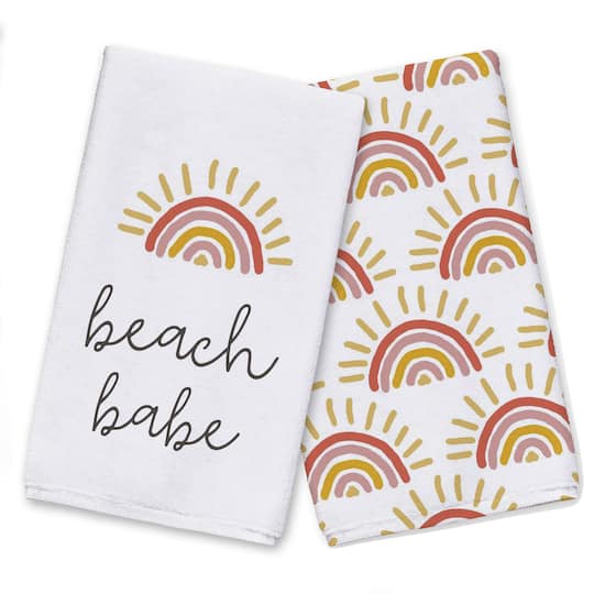 Beach Babe Tea Towel Set